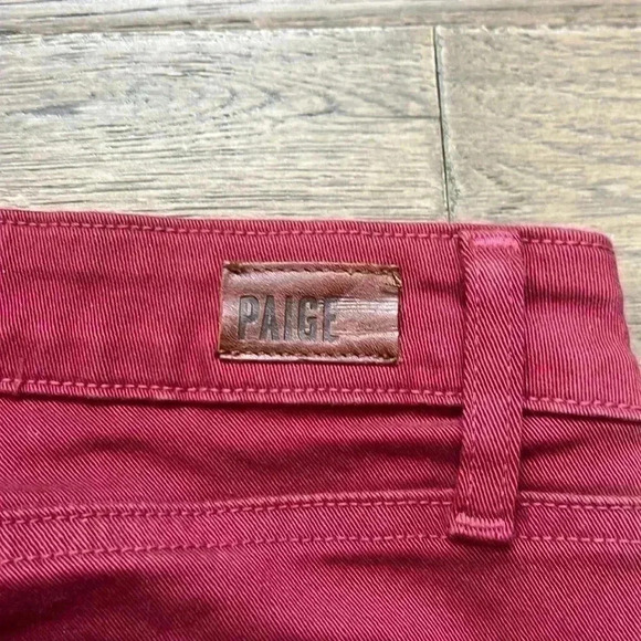 🔥PAIGE🔥 | Skyline ankle peg burgundy  pants size 29 - Picture 13 of 14